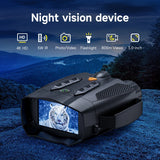 NV326 4K UHD Digital Binocular Telescope Camera Infrared Night Vision Binoculars Goggles for Hunting Camping with Flashlight