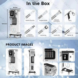 2024 New Arrival 8 IN 1 Alice Super Bubble Max OXYGLOW Jet Peel Facial Hydrodermabrasion Super CO2 Bubble Machine