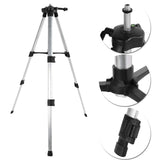 Level Inclinometer Tripod Aluminum Alloy Level Bracket 120cm Total Height 115cm Standing Height 5/8in Mounting Hole for