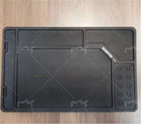 Non-Slip Oil Resistant Cleaning Pad Professional Cleaning Mat Cleaning Pad Special Pad Tool with Magnetic Dots
