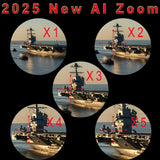 Megaorei M4 1080P HD Microlight Tactical Monocular Telescope Camera AI Zoom Professional Infrared Night Vision Scope for Hunting
