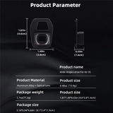 Wide Angle Lens For DJI Air 3S Special Drone Camera Wide Angle Filter 110 Degree Wide Angle Lens