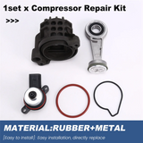 1Set Air Suspension Compressor Repair Kit Cylinder Piston Rod Solenoid Valve for Mercedes Benz W205 W213 2053200104