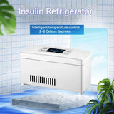 Portable Insulin Cooler Mini-Fridge Diabetic Patients 10200mAH Case Fridge Mini Drugs Refrigerator Box For Travelling With USB