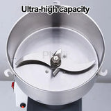 4500G Powder Grinder Grain Crusher Spice Grinder Large High Capacity Commercial Stainless Steel Pure Copper Motor Grinder