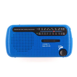 Portable Solar Hand Crank Radio 1200Mah USB Portable Outdoor Emergency Speaker Stereo Emergency Hand Crank