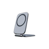 Dual Magnetic Phone Stand Holder Phone Holder Ultrathin Foldable Multi functional Car Phone Holder Adjustable Smartphone Stand