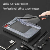 Length Desktop Mini Paper Trimmer Dark Gray with Security Cutter Head Guillotine Cutter Premium Accurate Scale