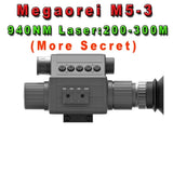 Megaorei M5 1080P Powerful Tactical Monocular Telescope Camera 850/940nm Infrared Night Vision Scope Sight for Hunting