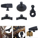 Instrument Microphone Clip Condenser Microphone Clip Stand Mic Stand Fixing Clip for Saxophone