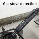 MASTFUYI Portable Gas Leak Detector Natural Gas Detector Combustible Gas Detector With Audible Visual Alarm Gas Sniffer Tool