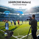 500m Wireless Transmission System HDMI Extender 1080p 5G Audio Video Transmitter and Receiver for Camera Laptop PC To TV Monitor