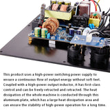 TPA3255 Subwoofer Active Speaker Amplifier Board Integrated Heat Sink Burn-Grade Capacitor Advanced Inductor