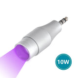 0UV lamp head adjustable spot size eyelash nail uv glue led purple curing lamp accessories