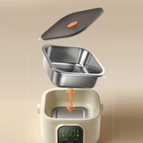 Rechargeable Electric-Water-Free Heating 500ML LCD Display Wireless Portable Lunch Box