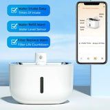 Smart Wireless 3L Cat Dog Water Dispenser Feeder APP Control Auto Pet Water Fountain with App Monitor