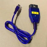 For BMW E46 K+ CAN K CAN FTDI FT232 Chip Scanner OBD 2 USB Cables For For Bmw K+ DCAN USB Interface Diagnostic Tool