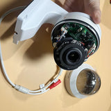 HD 5MP PTZ POE Network Camera Outdoor with 5X Optical Zoom, Dome Security IP Camera, Night Vision Hikvision Compatible