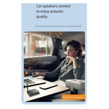 2X Bluetooth Audio Receiver Adapter 5.3 Player U Disk Microphone Amplifier Audio Speaker Converter With Remote Control