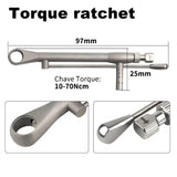 H Lab Universal Restoration Tools Kit Colorful Stainless Steel Implants Screwdriver Torque Wrench Ratchet 10-70NCM