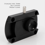 For LP Turntable Vinyl Inner Hole 22Mm Metal Phono Tonearm Seat Conversion Arm Plate SME Dedicated Replacement Parts