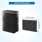 Electronic Access Control Black Card Ntag215 Chip Label 60Pcs Smartphone Business Card Can Be Used For Security