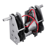 1 Set Metal Gearbox Steel Gear Drive System Gear Box For Heng Long Tank 3818 German Tiger I / 3819 German Eopard 1/16 RC Tank