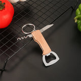 50pcs Portable Corkscrew Bottle Opener Keychain