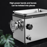 950-1300W Meat Grinder 70dB Food Processor SUS Multifunction Automatic Meat Slicer Machine with Detachable Parts for Restaurant
