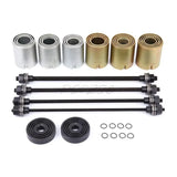 26pcs Car Rubber Sleeve Tool, Rear Axle Swing Arm Bushing Remover, Lower Support Arm Sleeve Extractor