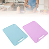Silicone Cutting Board Portable Prevent Slip Stick Proof Dishwasher Safe Chopping Board for Kitchen Camping Picnic