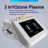 Updated Ozone Plasma Machine RF 2 in1 Fibroblast Plasma Wrinkle Removal Lifting Therapy Face Skin Rejuvenation Patches Removal