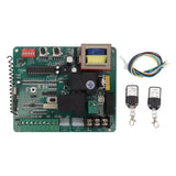 LED Electric Door Motor Circuit Board For Sliding Gate Motor With Remote Control Functionality