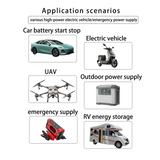 EK-BM3R8S 4 Series 120A-300A Iron Lithium BMS Protection Board For 4S Battery - Suitable For Electric Vehicle Start