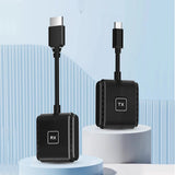 Type C Wireless HDMI Extender Audio Video Transmitter and Receiver Display Adapter for Iphone 15 Phone Laptop PC To TV Projector