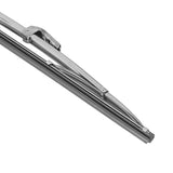 12 Inch/30.48cm Polished Stainless Steel Front Windshield Wiper Blades 1 Pair OEM Style Replacement for Car Van SUV Vehicle