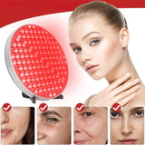 Circular Red Light Therapy Lamps Panel Beauty Rejuvenation Skincare Beauty Instrument Brightening Firm Skin Home Portable Device