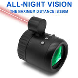 Ponbos NVP10 Professional Telescope Eyepiece Camera 10X Zoom Digital Infrared Night Vision for Monoculars Scope 35-48mm