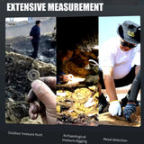 DT-3 Professional Underground Metal Detector 10M Depth with Waterproof Search Coil for Treasure Hunter and Gold