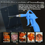 High Pressure Meat Saline Syringe Pump Lamb Leg Pump Gun Electric Injector Meat Processor with 5PCS 316 Stainless Steel Needle