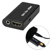 PS2 to HDMI-compatible 480i/480p/576i Audio Video Converter Full 1080P Adapter with 3.5mm Audio Output for All PS2 Display Modes