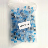 50/100PCS Heat Shrink Solder Seal Wire Connectors Tube Terminals Butt Connectors Terminals Solder Sleeve Wire Splice Connector