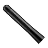 Universal Car Short Antenna 3 Inch(8CM) Carbon Fiber Pattern Aluminum Alloy Short Antenna Fits Automotive Tuning