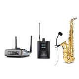 Newest ACEMIC ST-6 Portable Outdoor Use Wireless Microphone System For musical Instrument Saxophone
