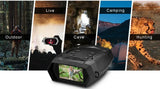 Z525 4K HD 48MP Night Vision Binoculars Telescope with 3 Inch TFT 8X Digital Zoom 600M IR Professional Goggles for Hunting