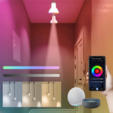 5PCS Tuya Wifi GU10 Smart LED Light Bulb Dimmable 6W 220V Smart Life App Control Spotlight Bulb Works With Alexa Google