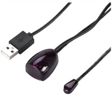 Infrared IR Remote Extender Repeater Receiver USB Adapter Transmitter Applies to Remote Control Devices 2m with Lights LZB