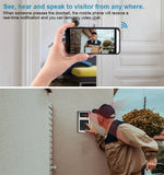 WiFi Tuya RFID Video Camera Doorbell 1080P HD Color Video Door Phone Intercom System Outdoor with  Code Keypad AccessAPP Unlock