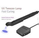 New Adjustable Hand-held Uv Lash Lamp Eyelash Extensions Uv Glue Dryer Led Light