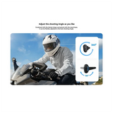 Motorcycle Helmet Accessories Helmet Mount Clip POV Holder For Insta 360 GO 3 GO3S For Enhanced Riding Experience